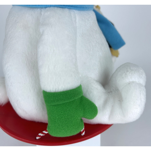 Hallmark Snowtime Pals '07 Polar Bear Penguin Sled Plush Animated Music Movement - Picture 5 of 14